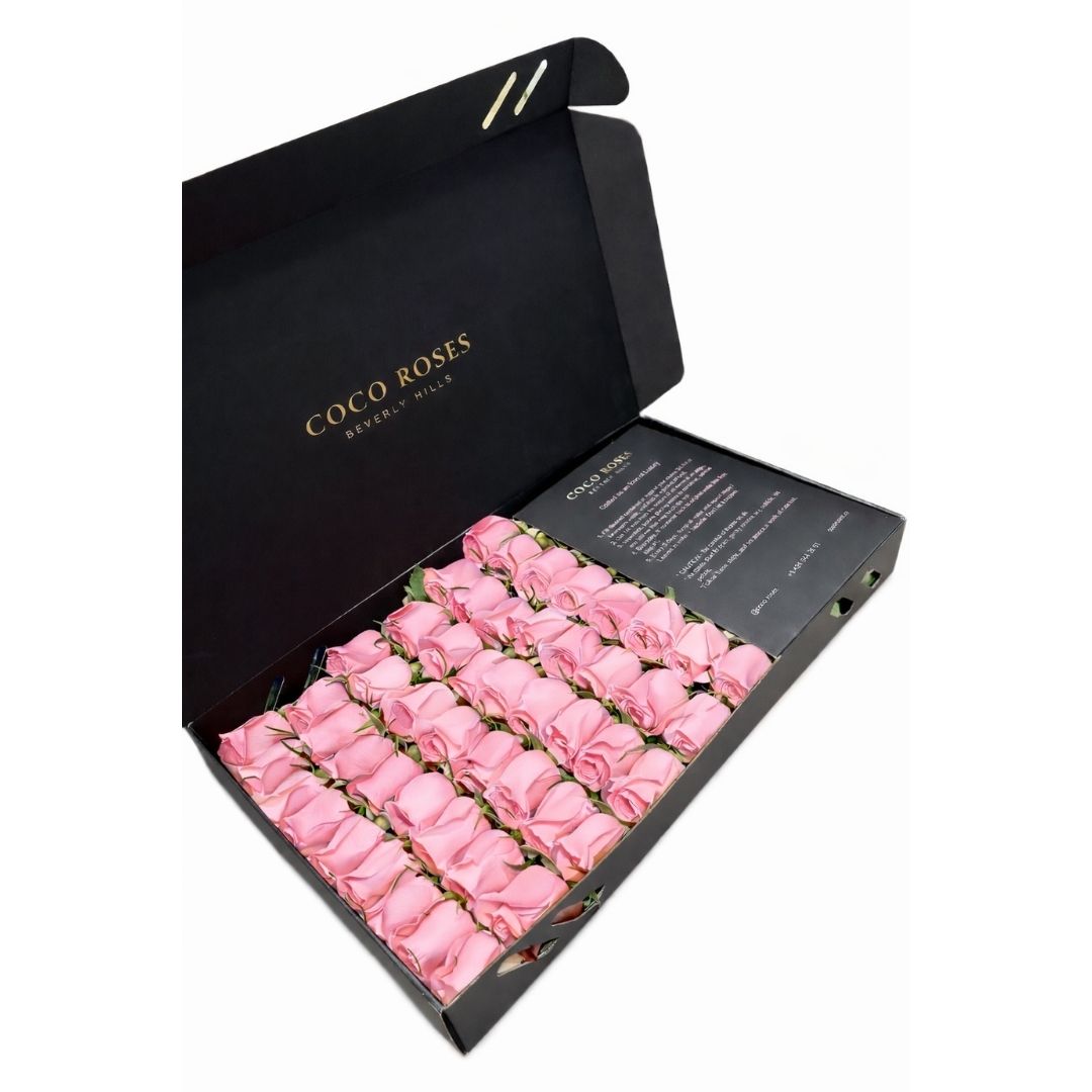 The Midnight Noir (Black Box – Pink Roses)